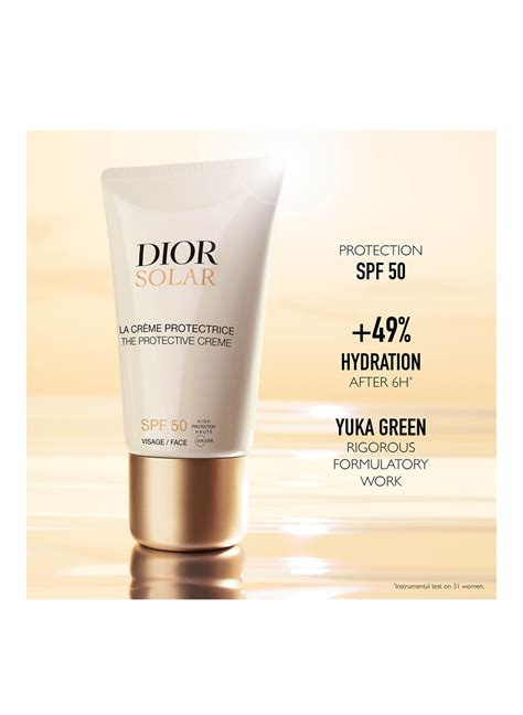 DIOR DIOR SOLAR LA CRÈME PROTECTRICE VISAGE SPF 50