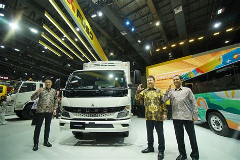 Berani Ktb Akan Rilis Truk Listrik Mitsubishi Fuso Ecanter Di Giias