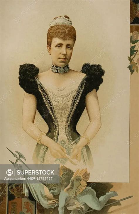 María Cristina de Habsburgo Lorena 1858 1929 Queen of Spain by her