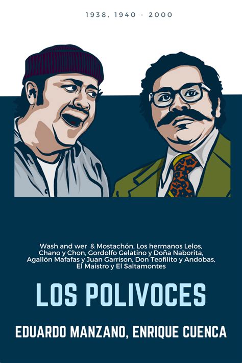 Los Polivoces Eduardo Manzano Enrique Cuenca Spanish Humor Hanna