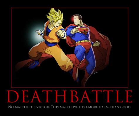 Deathbattle Superman vs Goku by TopcowImage2dF on DeviantArt