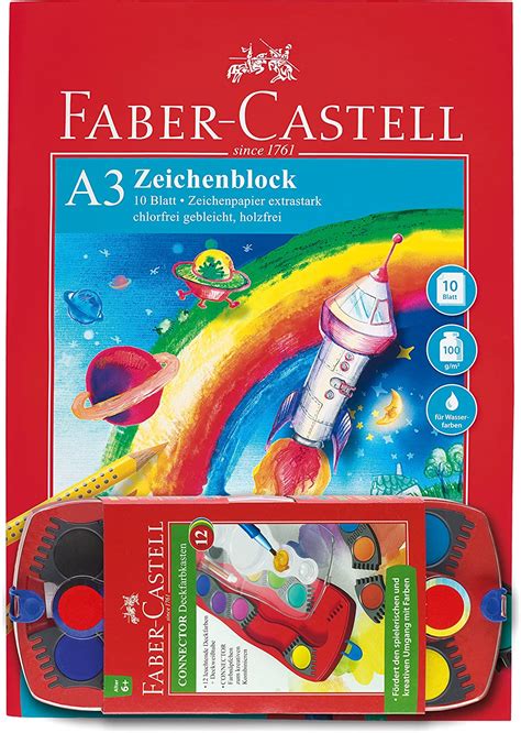 Faber Castell Deckfarbkasten Connector Er Gratis