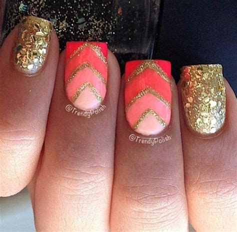 Amazing Coral Nail Designs for the Season - Pretty Designs