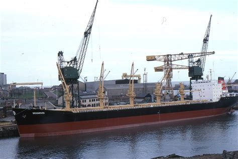 Motor Vessel BROOMPARK Built By Sunderland Ship Builders Ltd In 1982