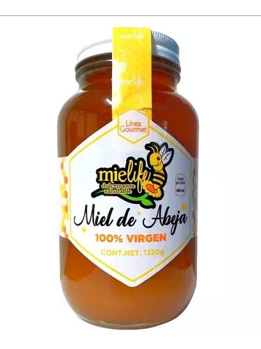 Miel De Abeja Virgen 1350 Gr Flor De Azahar Mielife Gourmet Meses Sin