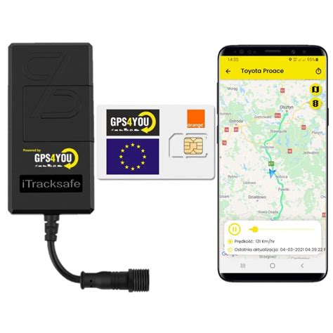 Zestaw Lokalizator X Mt C Gps You Serwer Karta Sim Orange