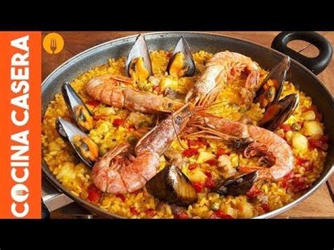 Paella Mixta de Marisco y Pollo Receta fácil casera YouTube