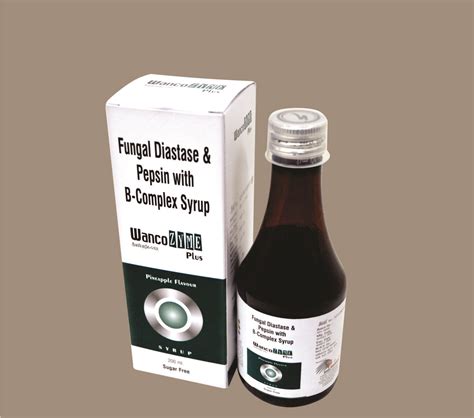 Fungal Diastase Pepsin With B Complex Syrup