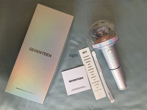 Official Carat Bong Ver 2 Seventeen Lightstick Hobbies Toys