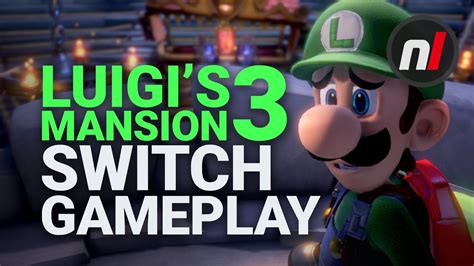 Luigi S Mansion 3 Nintendo Switch Gameplay E3 2019 YouTube