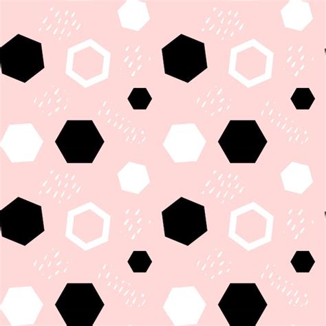 Premium Vector | Hexagon pattern vector set