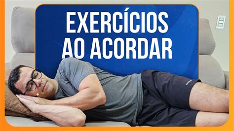 Rotina de EXERCÍCIOS AO ACORDAR na cama Alongamentos na cama