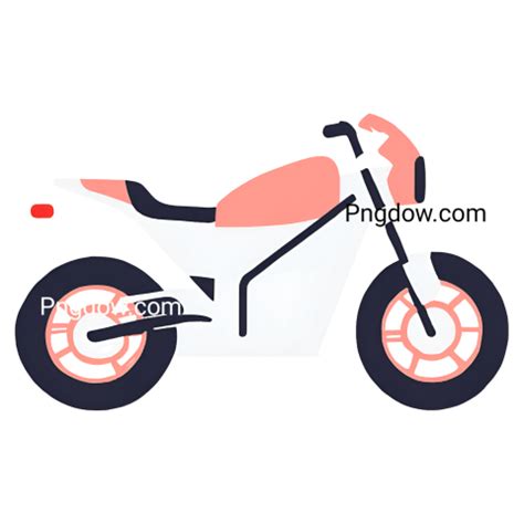 Electric Motorcycle Icon On Transparent Background Bike Png Photo