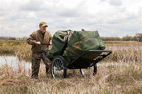 Leader Accessories Super Mag Hauler Steel Hunting Deer Game Cart 550lb