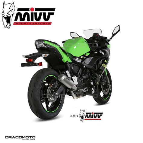 Komplette Aupuff KAWASAKI NINJA 650 2021 2022 MIVV Mk3 RC EBay