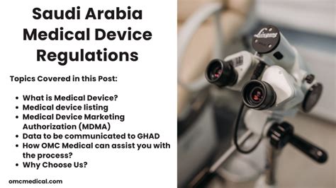 Saudi Arabia Medical Devices Market Sfda Registration Omc Medical