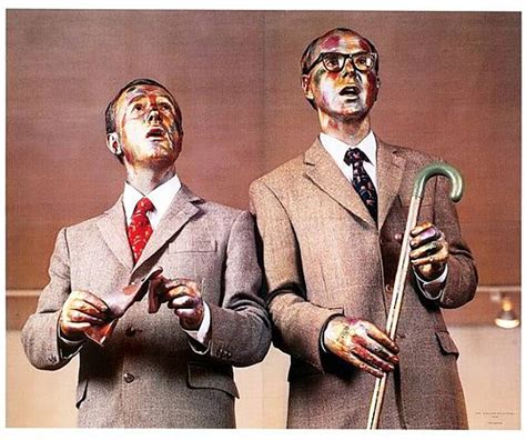 Gilbert & George - THE SINGING SCULPTURE - theboxgallery.de