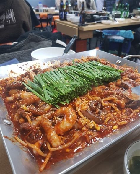 부평구청맛집 부평 무교동 낙지 전문점은 재방문 찜 네이버 블로그