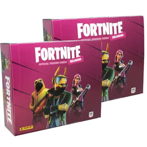 Fortnite Reloaded Trading Cards 2 Display 36 Booster 87 19