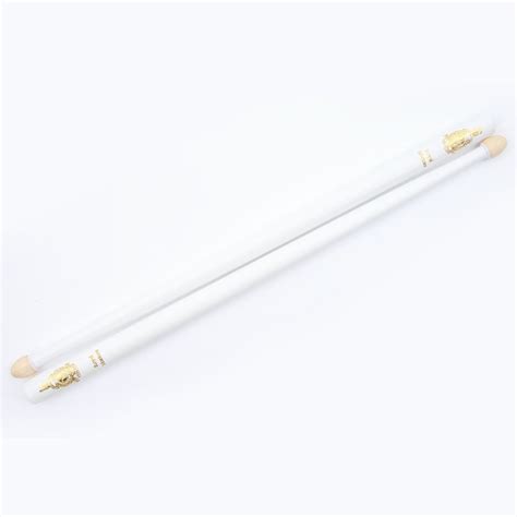 TMBS RM2, White Side Drum Sticks, with Gold RM Crest - The Marching Band Shop