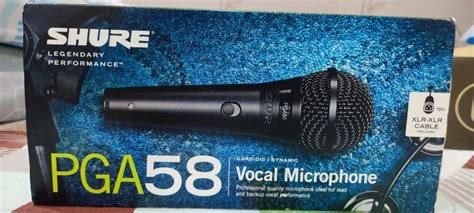 Shure PGA 58, Audio, Microphones on Carousell