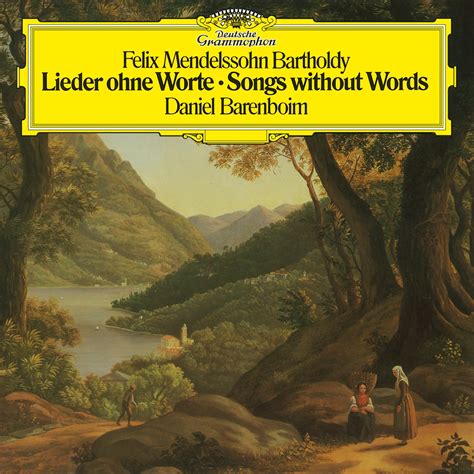 Mendelssohn Lieder Ohne Worte C A Daniel Barenboim Tr N Apple Music