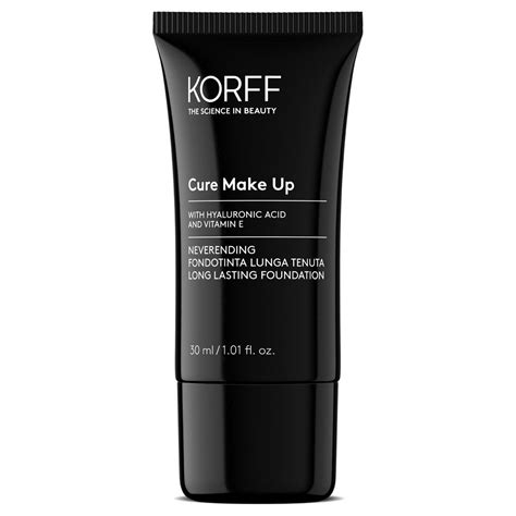 Korff Cure Make Up Дълготраен фон дьо тен за лице X30 мл 04