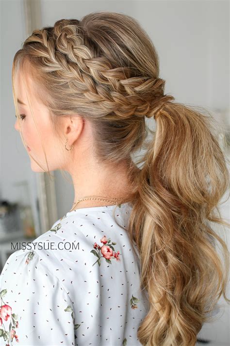 30 Cute Braided Ponytail Ideas Every Girl Should Save Now