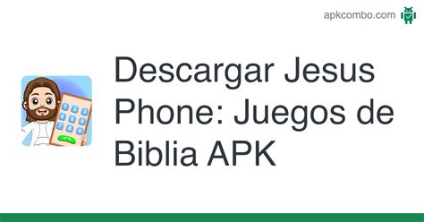 Descargar Jesus Phone Juegos De Biblia Apk Ltima Versi N