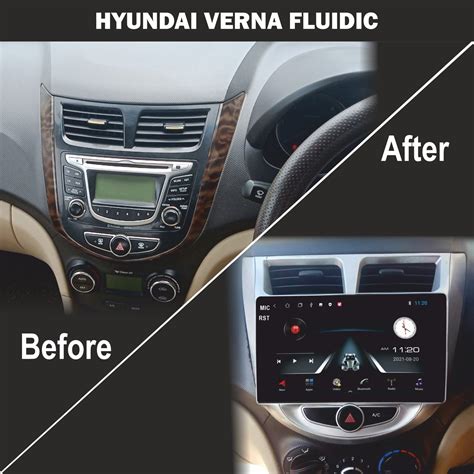 Hyundai Verna Fluidic Touch Screen Android Music System