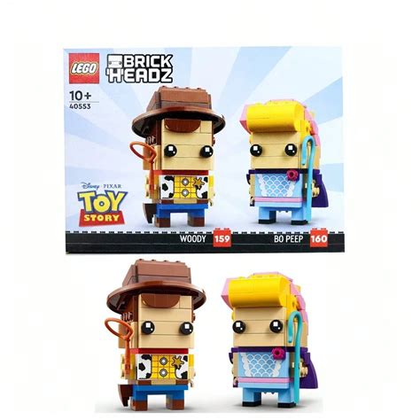 Lego Woody And Shepherd Girl Collaborate To Build Block Square