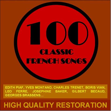 Eric Stefani Music Blog: 100 Classic French Songs