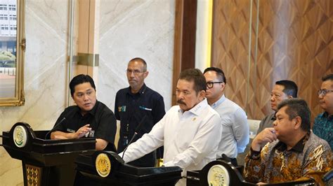 Erick Thohir Laporkan Lagi Dana Pensiun Bumn Ke Kejagung Ada