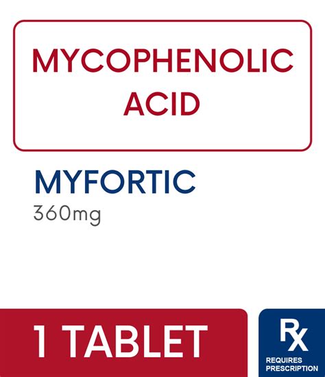 Myfortic 360mg Fc Tablet Rose Pharmacy Medicine Delivery