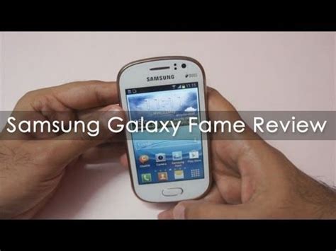 Samsung Galaxy Fame In Depth Review YouTube