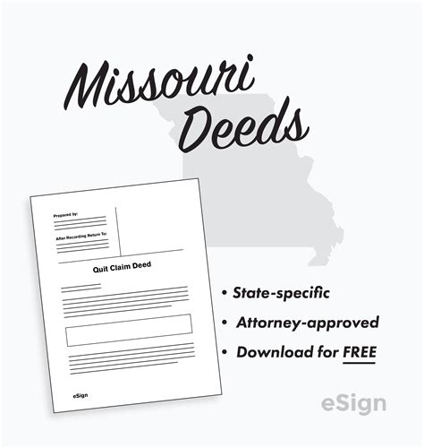 Free Missouri Deed Forms