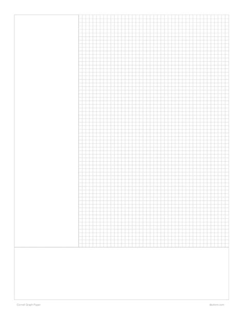 Cornell Notes Graph Paper In Word And Pdf Formats