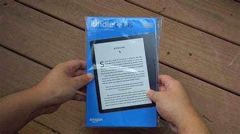 2019 Amazon Kindle Oasis 3 Unboxing And Quick Set Up 4g Lte Model