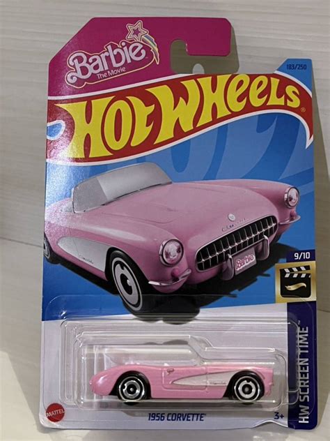未使用最新 ホットウィール Hot Wheels 1956 CORVETTE Barbie バービー コルベットの落札情報詳細 ヤフオク落札価格検索 オークフリー