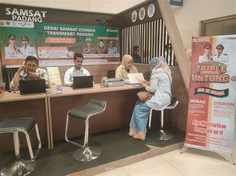 Tim Pembina Samsat Provinsi Sumbar Resmikan Program Triple Untung