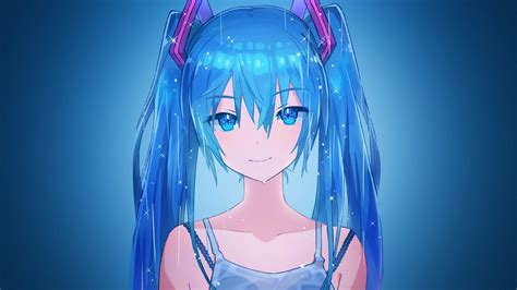 Blue Hair Anime Wallpapers - Top Free Blue Hair Anime Backgrounds ...