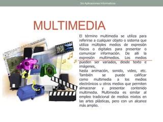 Multimedia Ppt