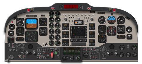 Beech 200 Flight Deck Cockpit Training Posters Beech Kingair 90 200 300 350 And Efis