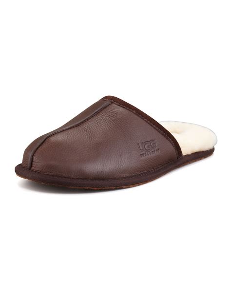 Lyst - Ugg Scuff Mule Slipper in Brown for Men