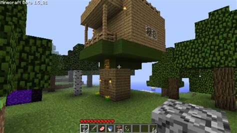 Minha Casa Na Rvore Minecraft Youtube