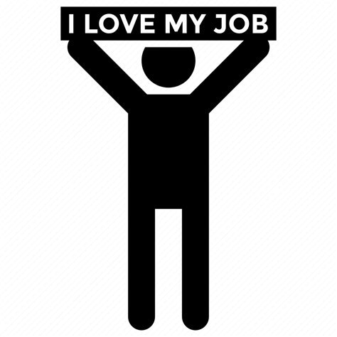 Employment Happy Employee Job Love Satisfied Employee Worker Icon