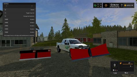 Boss Snow Plow V Fs Farming Simulator Mod Fs Mod