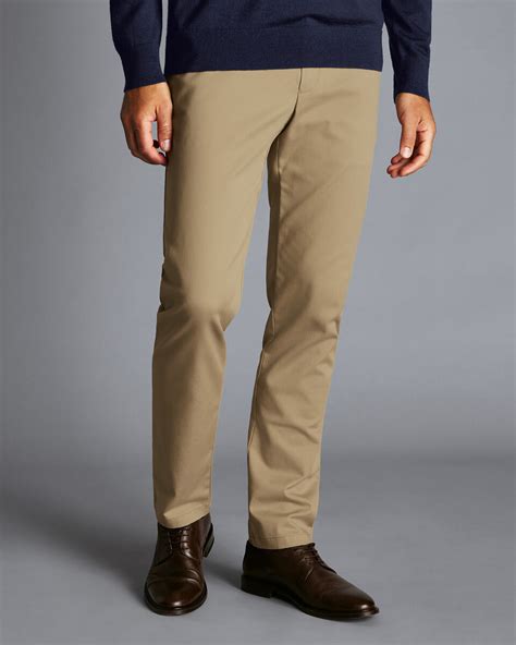 Ultimate Non Iron Chinos Tan Charles Tyrwhitt