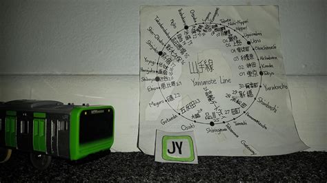 JR Yamanote Line Map by BarryTheTrainFan on DeviantArt