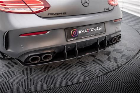 Street Pro Rear Diffuser Mercedes Amg C43 Coupe C205 Facelift Our Offer Mercedes C Klasa